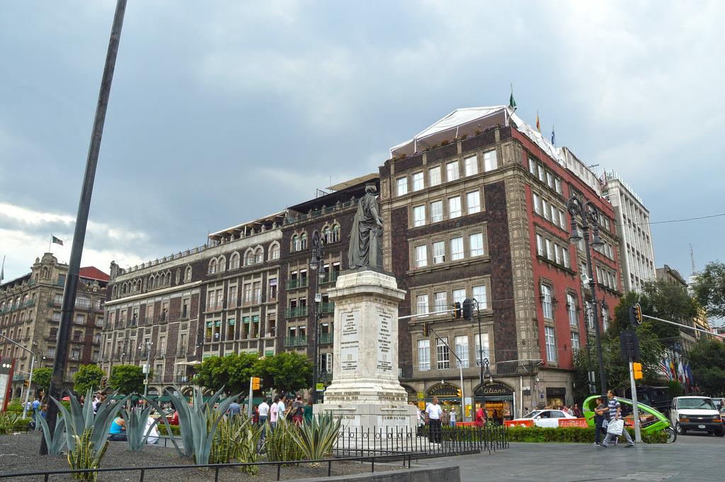 Zocalo Central & Rooftop Мехіко Екстер'єр фото